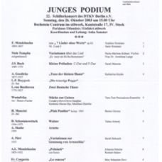 Junges Podium 2003.10.26.jpg